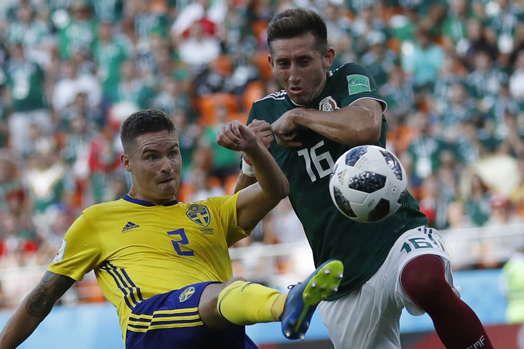 Mexico and Sweden